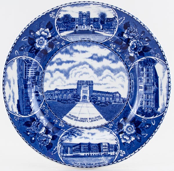 Plate Purdue University c1930s